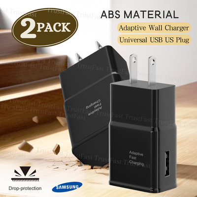 2X USB Adapter For Samsung Galaxy S21/S20/S10e/S9/S8 Plus/Note 10/Note 9/Note 8
