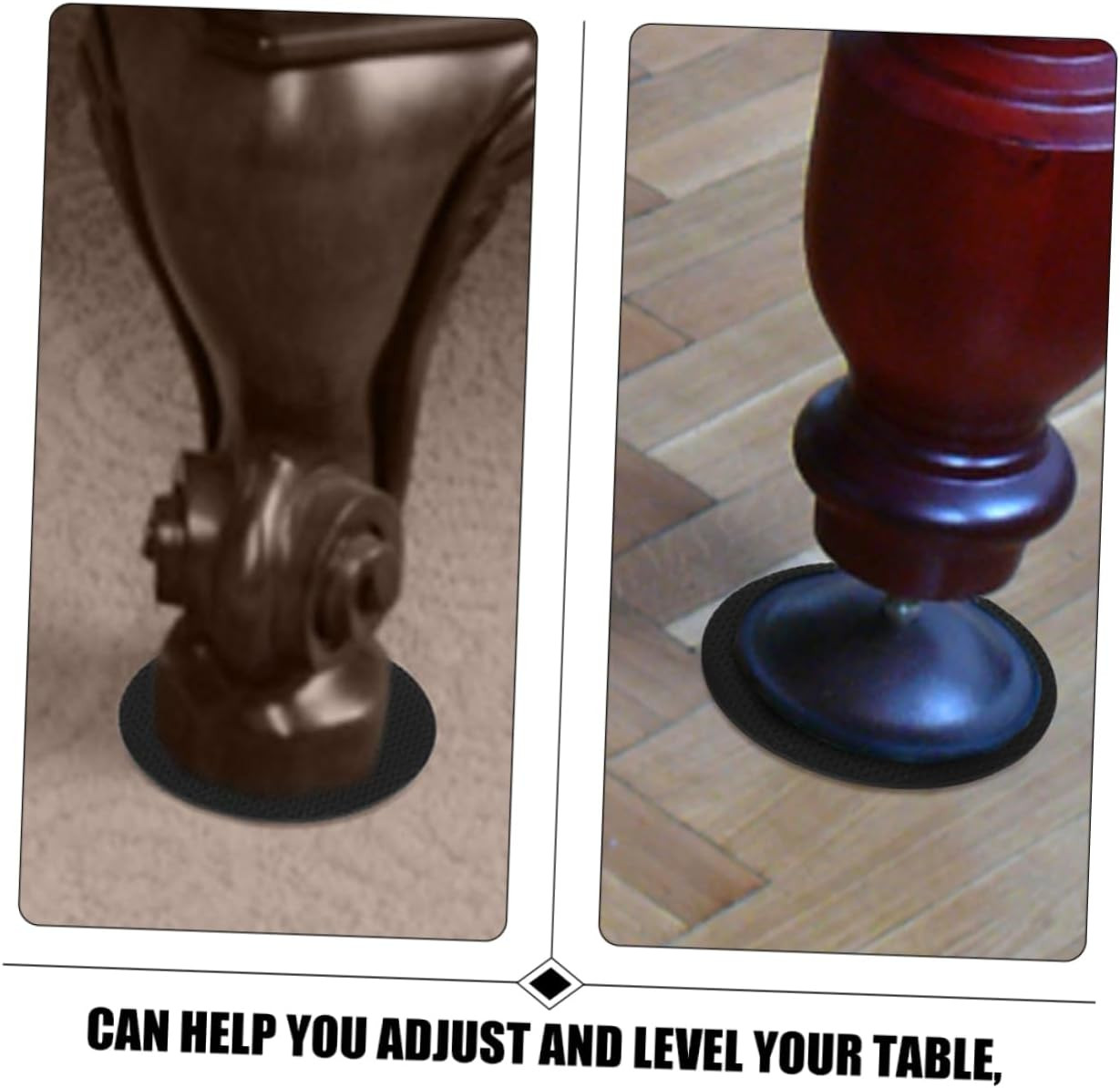 Pool Table Leveling Shims 12Pcs Billiard Table Leg Pads Eva Furniture Legs Feet