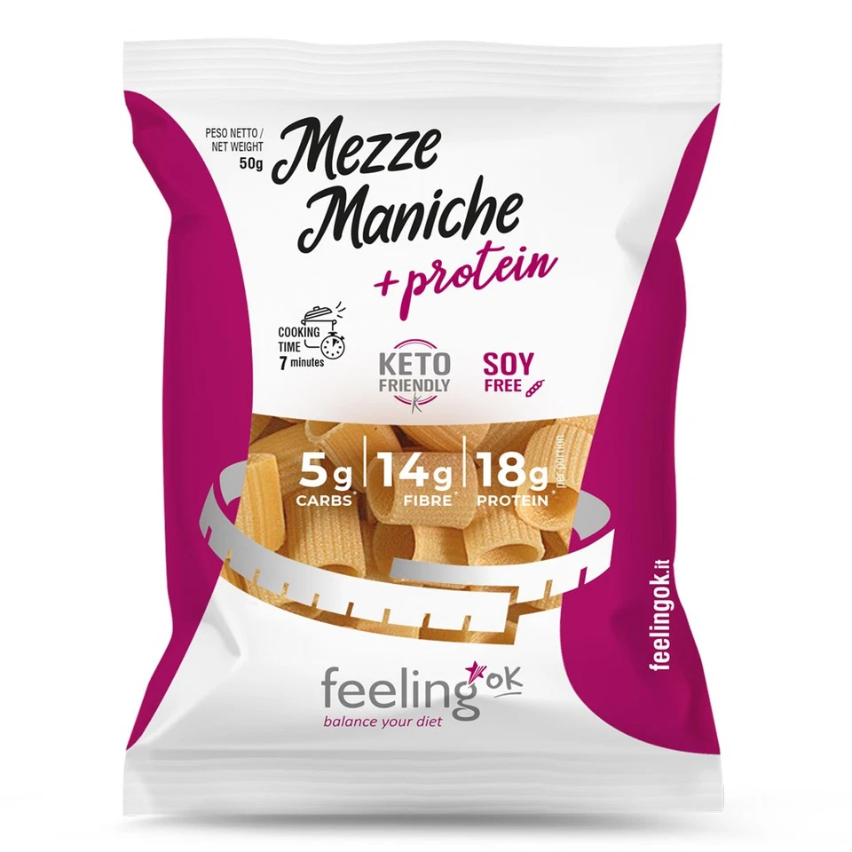 FEELING OK MEZZE MANICHE + PROTEIN 50 GR