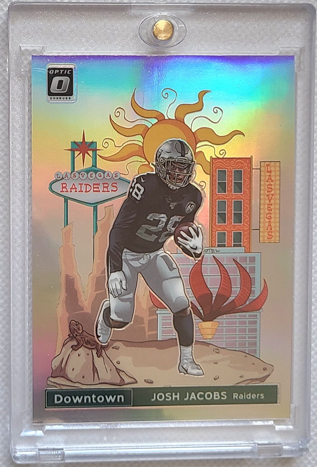 2020 Panini Donruss Optic Downtown  Josh Jacobs