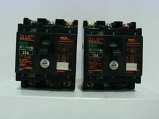 Fuji EA33 Molded Circuit Breaker 20A 460VAC 50/60 Lot of 2 pcs 