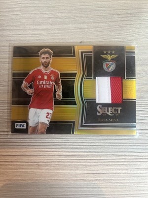 Panini 2023-24 Select Fifa Rafa Silva Benfica /10 Numbered Patch Yellow Card