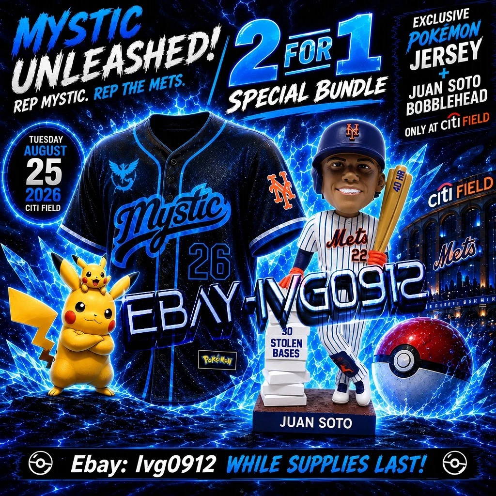 New York Mets Regular Season MLB Bobbleheads | Updated Oct 2026