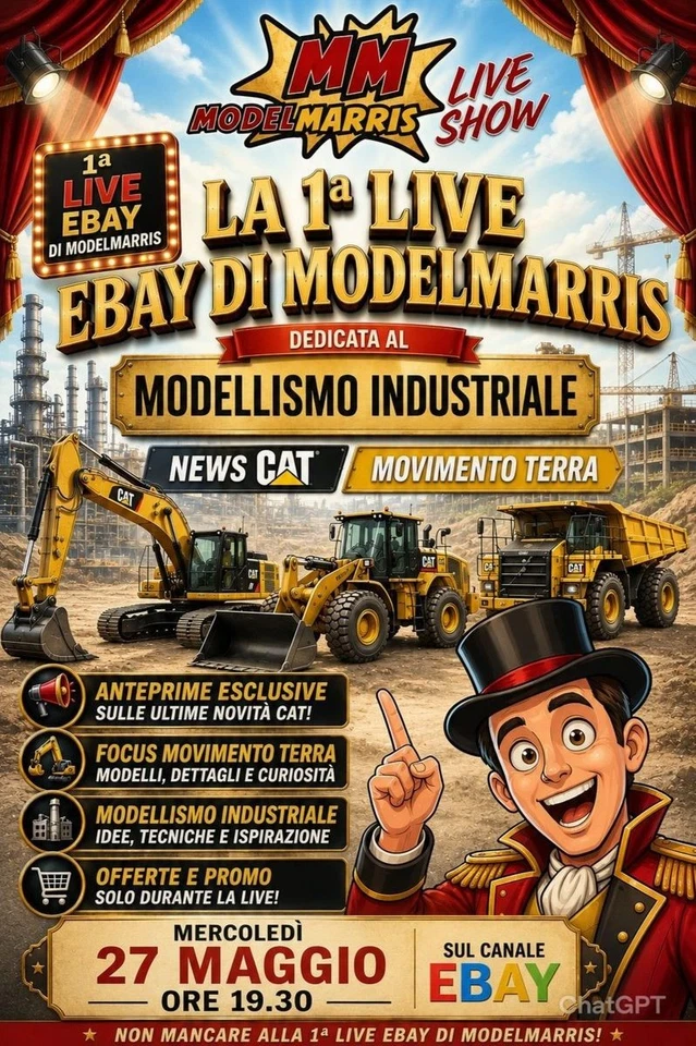 Model Marris Live Show - live Modellismo Industriale e news Cat