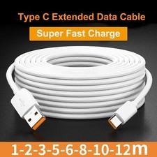 10M Long USB Type C Charger Cable For Samsung Xiaomi Huawei