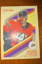 2023-24 O-Pee-Chee - Maxime Comtois Rare Retro Insert Ducks Pack Fresh