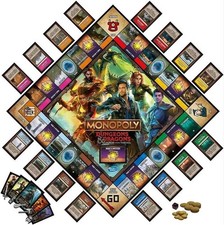 Image of Monopoly Board Dungeons & Dragons Honor Among Thieves for 2 to 5 Players