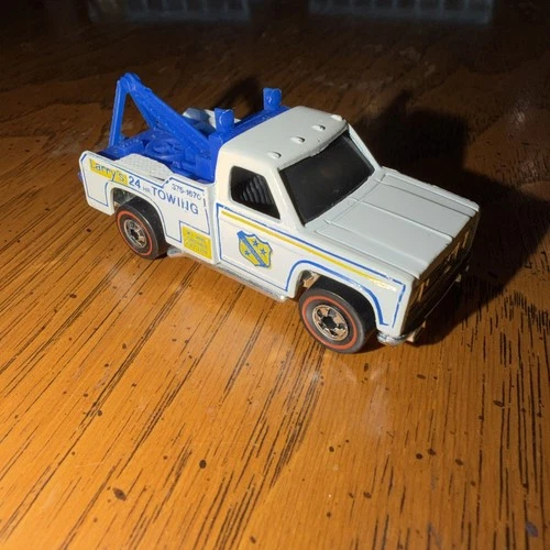 Hot Wheels Redline Larry’s Towing Tow Truck 1974 Hong Kong
