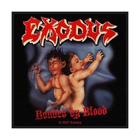 Exodus Patch Bonded By Blood Band Logo Nue Offiziell Schwarz Size One Size