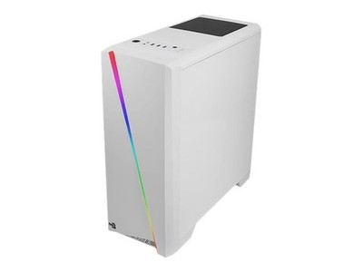 Aerocool Cylon White, Tower-Gehäuse weiß, Window-Kit