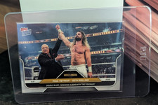2025 Topps NOW Paul Heyman Seth Rollins #41 WrestleMania 41 WWE