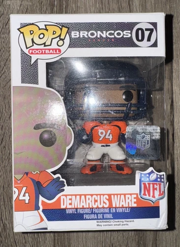 Funko POP! NFL DEMARCUS WARE #07 Denver Broncos Vinyl Figure 2014 Vaulted
