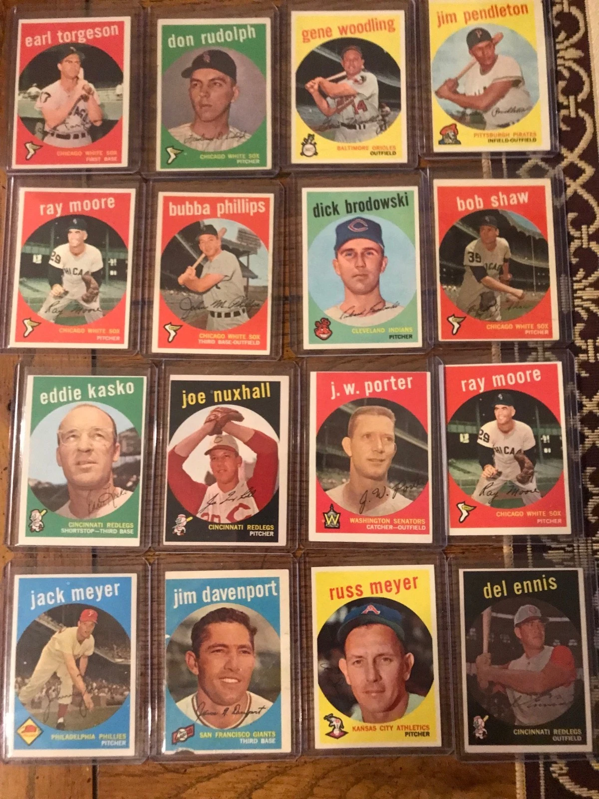Joe Nuxhall 1959  Topps Baseball Card (Auction Is For Card In Title)