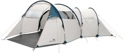 Campingzelt 6 Personen Familienzelt Tunnelzelt Easy Camp Alicante 600  beige