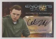 2014 Cryptozoic Ender's Game Auto Caleb J Thaggard as Stilson #A14 Auto n3t