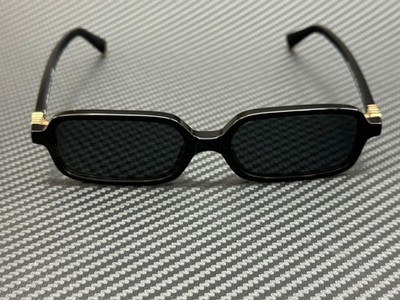 MIU MIU MU 11ZS 16K5S0 Black Grey Women's 51 mm Sunglasses | eBay