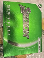 Srixon Soft Feel Golf Balls / White