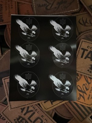 Eagle Rare Bourbon Mini labels - 6 Labels - Vinyl Bottle Label Stickers