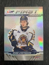 2024-25 UD CHL First Draft FD-8 Chad Lygitsakos - Shawinigan Cataractes
