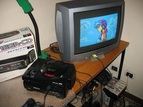 BOXED SEGA MEGA CD FRONT LOADING CONSOLE JAP IMPORT!