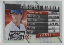 2014 Prizm Perennial Draft Picks Prospect Ranker Silver /100 Foster Griffin z5b