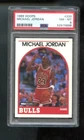 1989-90 Hoops #200 Michael Jordan PSA 8 Graded Basketball Card NBA Bulls 89 1990