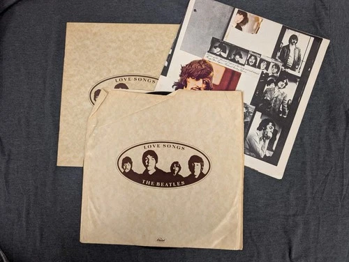 The Beatles Love Songs Double Vinyl LP 1977 Compilation Capitol Records
