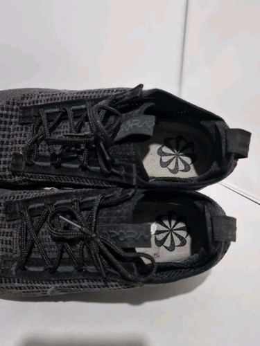 Nike Air Vapormax Talla 5.5 UK Flyknit Triple Negro EE. UU. 6 EUR 38.5 DH4084 001 - Imagen 6 de 12