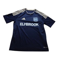 Adidas Elmbrook United Soccer Jersey Navy Blue Youth Large 13-14Y Number 50