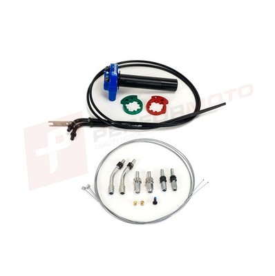 Domino Blue XM2 Quick Action Gas & Universalkabel passend für Victory Bikes