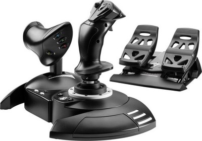 Thrustmaster T.Flight Full Kit X - Joystick, Schubregler und Ruderpedale - Für X