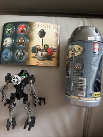 LEGO BIONICLE: Onua (8532), 100% Complete Set with Can/Instructions 2001 Vintage