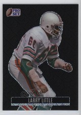 2023 Leaf Pro Set Metal Retro Black Mojo 2/5 Larry Little #RB-61 HOF a8x