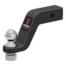 Curt Trailer Hitch Ball Mount 2-516in Ball 2-12in Shank 20k Lbs 6in Drop