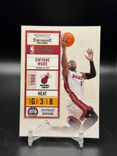 2010 Playoff Contenders Patches #91 Dwyane Wade