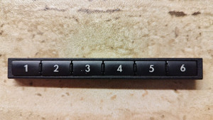 1J0035630 VOLKSWAGEN RADIO GAMMA FRONTPLATTE