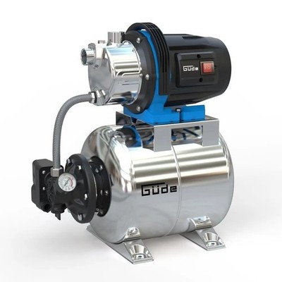 Güde Hauswasserwerk HWW 1000 ES 1000W 4,5bar Druckkessel Gartenpumpe