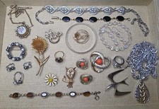 Vintage Jewelry, Sarah Cov, Avon, AB Crystal, Unbranded 