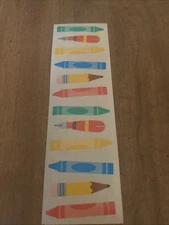 WRITING INSTRUMENTS Stickers Mrs.Grossmans•Crayon•Pencil •Pen•School•Kids