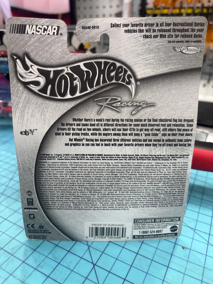 Hot Wheels Racing Recreational Series Terry Labonte #5 Pick Up Truck - Image 4 of 4