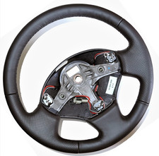 Volante in pelle per Renault Kangoo dal 2003 al 2008 anno nuovo rivestimento in pelle nuovo