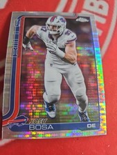 2025 topps  chrome Joey Bosa X FACTOR  PARALLEL 