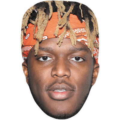 KSI (Beard) Big Head. Larger than life mask.
