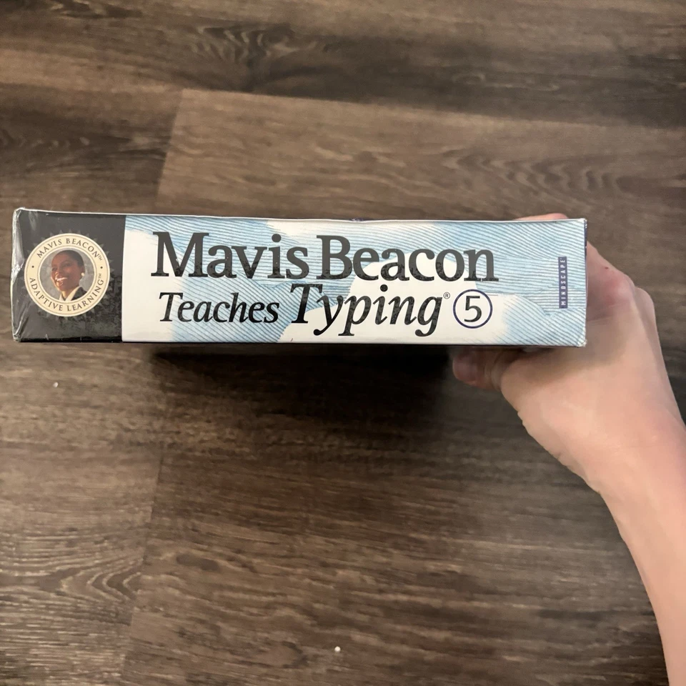 Mavis Beacon Teaches Typing 5 Windows 95/3.1 Version Factory Sealed Late 90’s - Image 3 of 4
