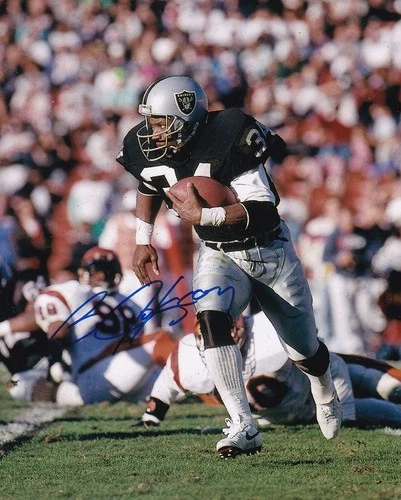 BO JACKSON SIGNED AUTOGRAPH 8 X 10 PHOTO OAKLAND RAIDERS