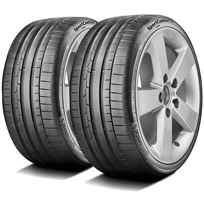 2 Tires Continental SportContact 6 265/40R21 105Y XL (BMW) High Performance