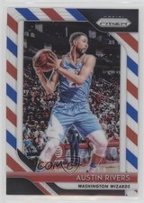 2018-19 Panini Prizm Red White & Blue Prizm Austin Rivers #243 0k4