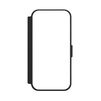 KlapphüLle FüR Apple Iphone 17 Farbe Einfarbig Weiß