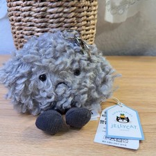 Jellycat Amuseables Storm Cloud Bag Charm Plush Keychain Soft Toy Gift NWT