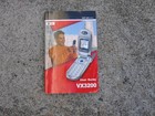 LG VX3200 USER GUIDE MANUAL (ENGLISH & SPANISH)